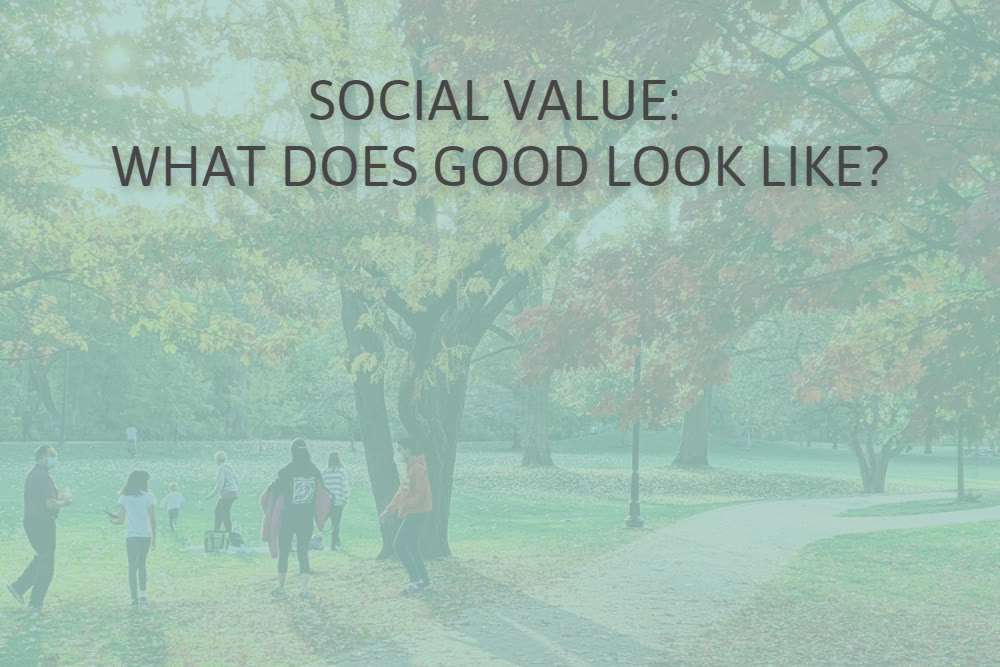 What does good look like National Social Value Conference