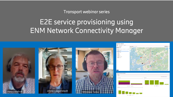 E2E service provisioning using ENM Network Connectivity Manager