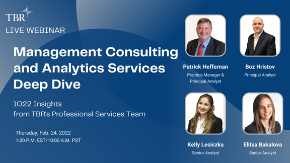 Deep dive: Management consulting and analytics services leading trends ...
