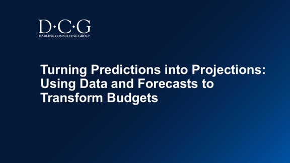 Turning Predictions into Projections: Using Data and Forecasts to ...
