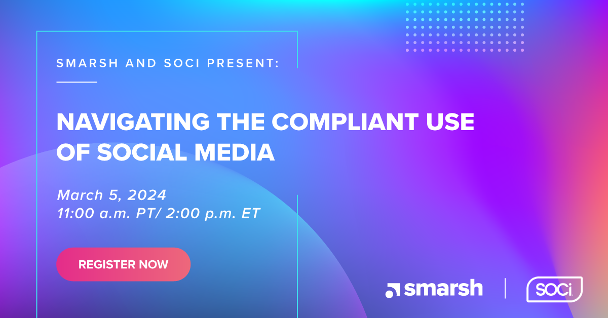 Navigating the Compliant Use of Social Media