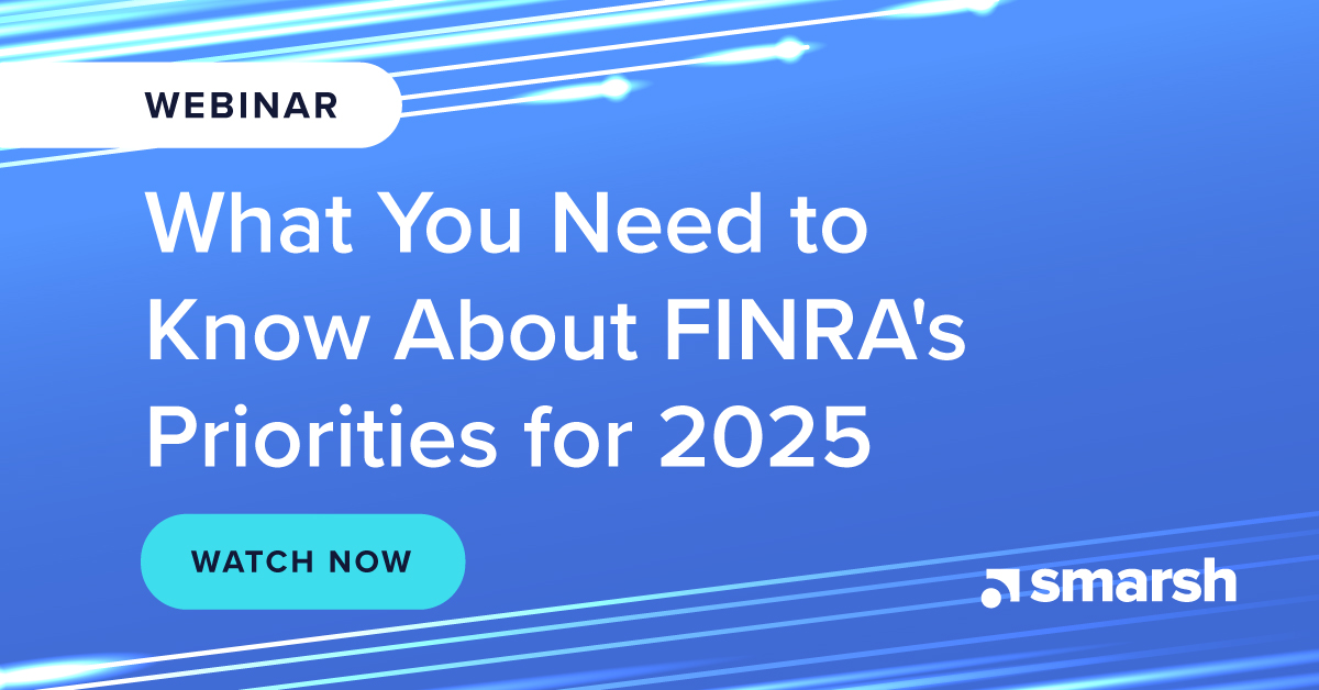 What You Need to Know About FINRA’s Priorities in 2025